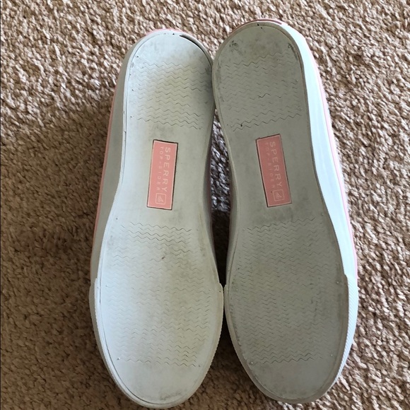 Sperry Top-Sider Bahama white sequin shoes - Picture 5 of 8